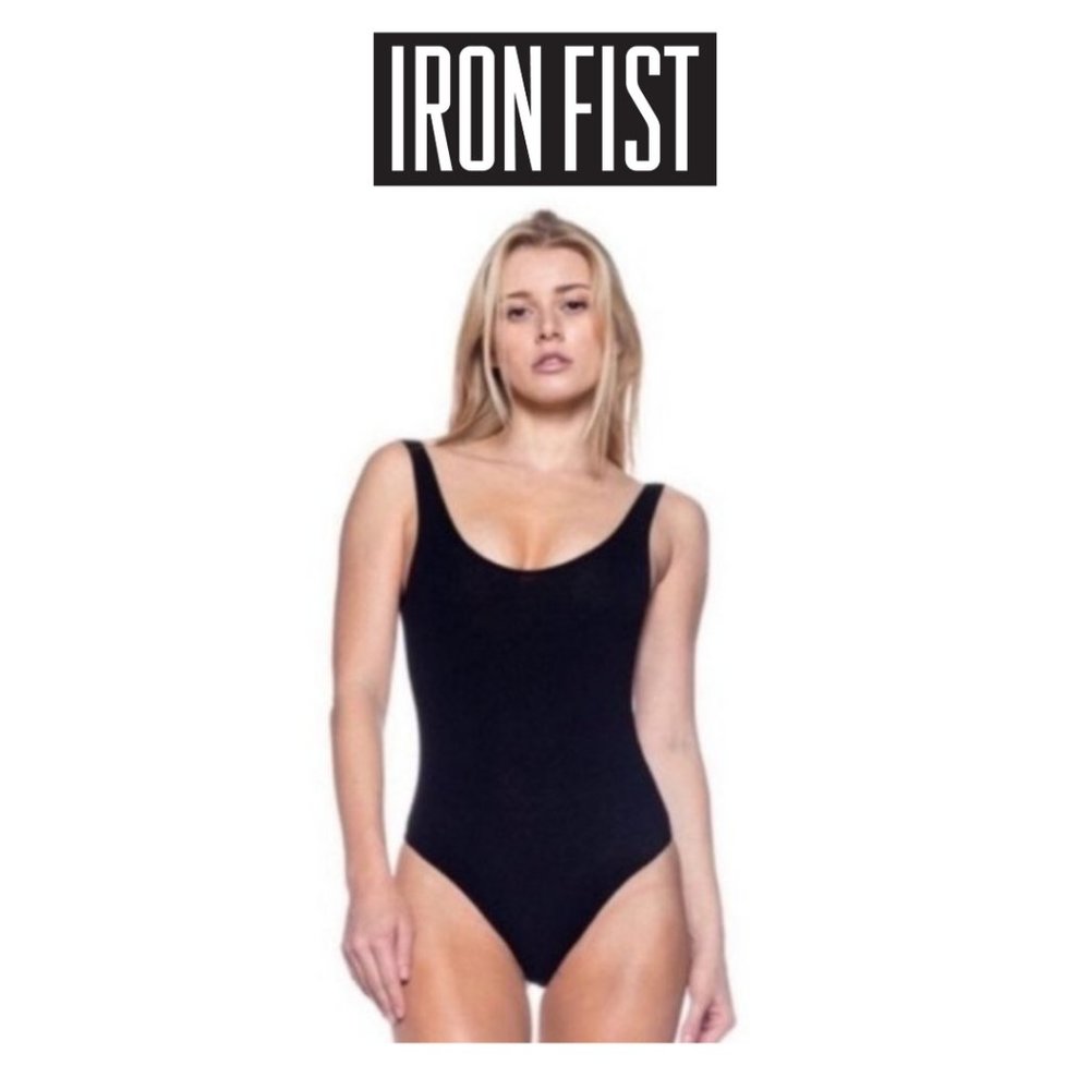 Iron Fist Classic Ribbed Thong Bodysuit